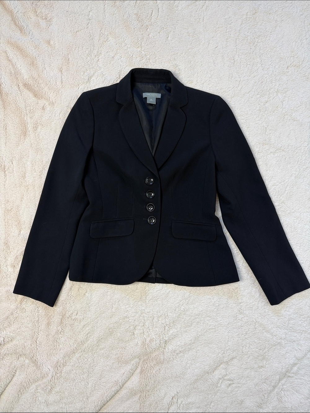 Ann Taylor Petites Black Blazer Jacket